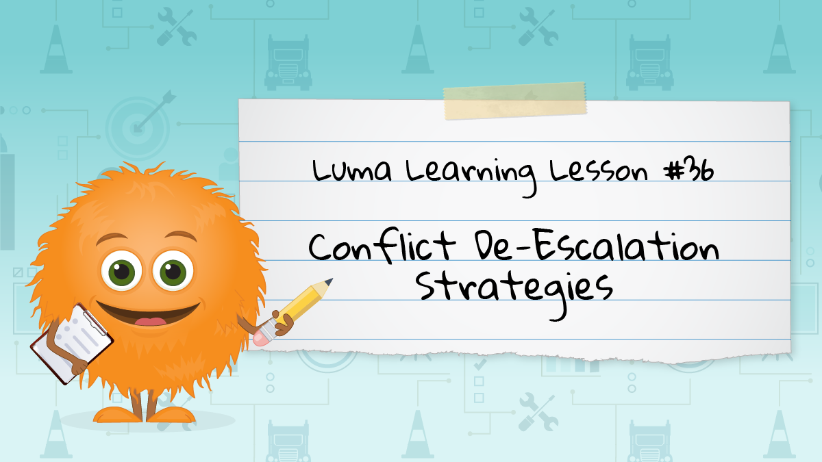 Conflict De-Escalation Strategies