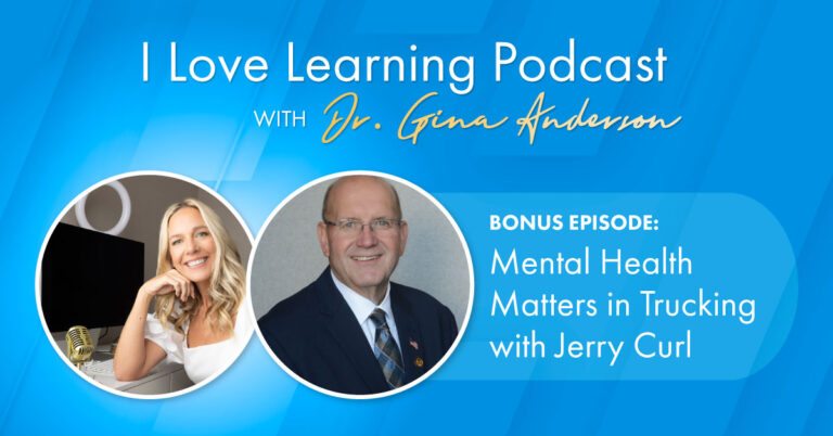 Graphic for the I Love Learning Podcast, Season 2, Bonus Episode, with Jerry Curl
